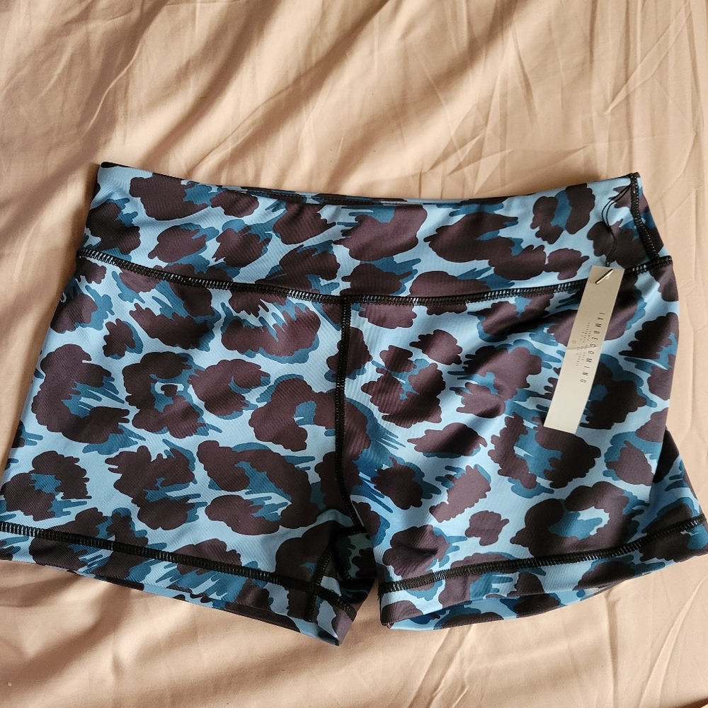 NWT IAB 3" No Ride Jaguar Blue Shorts